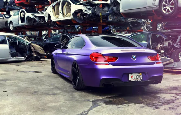 Picture BMW, rear, vossen, 650i, F13