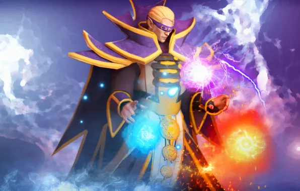 Hero, MAG, dota, invoker, aura