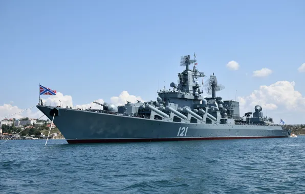 Moscow, cruiser, rocket, author Erne