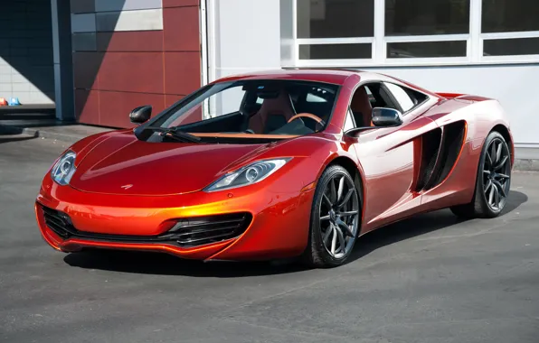 Picture McLaren, Orange, MP4-12C, Volcano