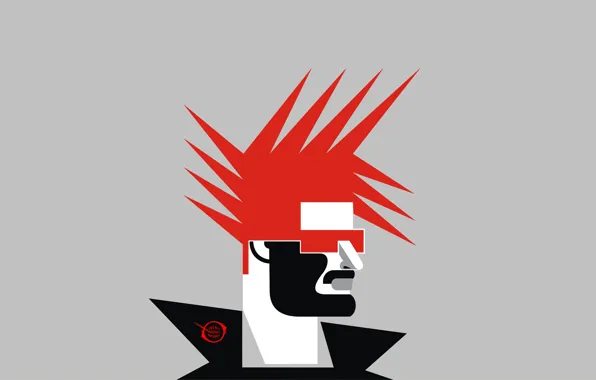 Rock, logo, fashion, digital, design, style, art, realism