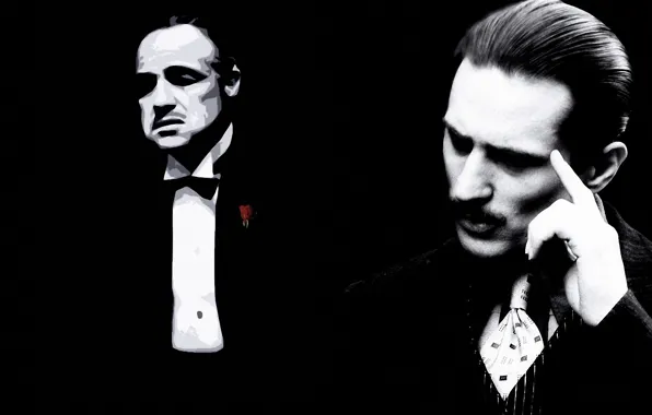 Don Vito Corleone HD Wallpaper - WallpaperFX