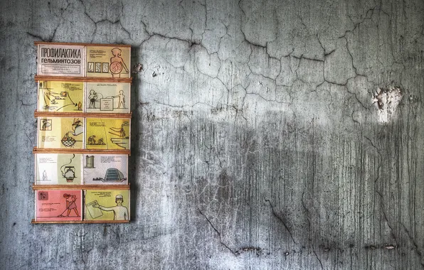 Background, wall, poster