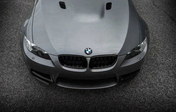 Picture BMW, E92, Face, Hood, Sight, Hump