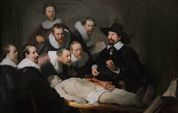 Picture picture, Dr., Anatomy, Tulpa, Rembrandt