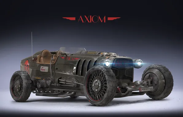 Retro, car, Igor Sobolevsky, Axiom MK I