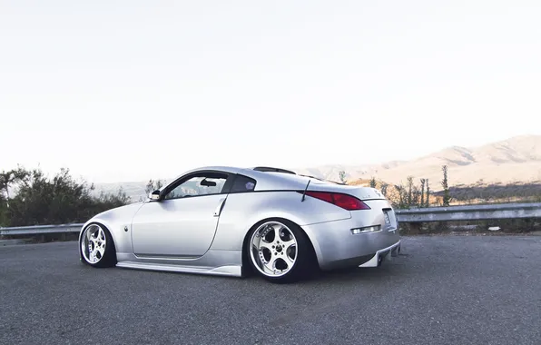 Mountains, Nissan, 350z, Nissan