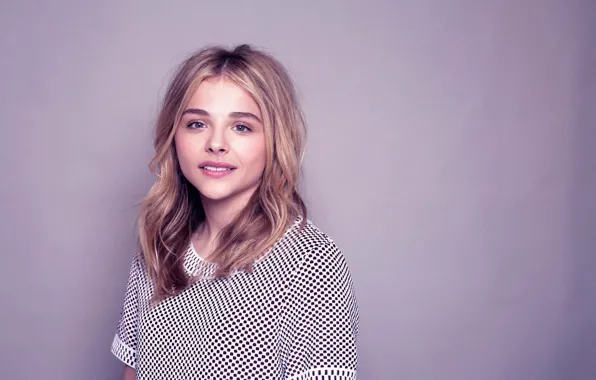 Background, portrait, Chloe Grace Moretz