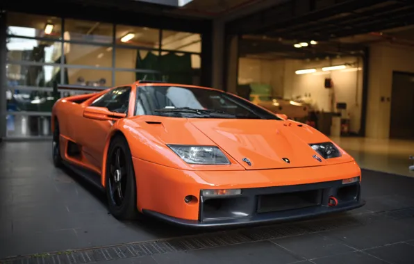 Picture Lamborghini, Diablo, front view, Lamborghini Diablo GTR