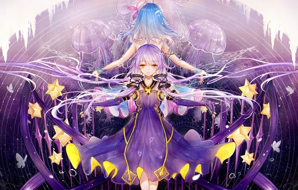 Girls, jellyfish, Vocaloid