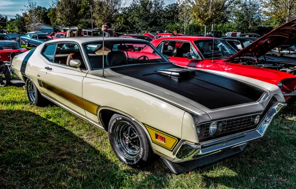 Ford, classic, Ford Torino GT