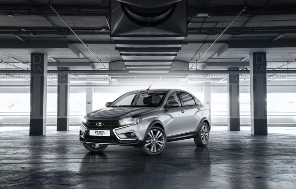 Sedan, Lada, Lada, sedan, 2018, Cross, Vesta, Vesta