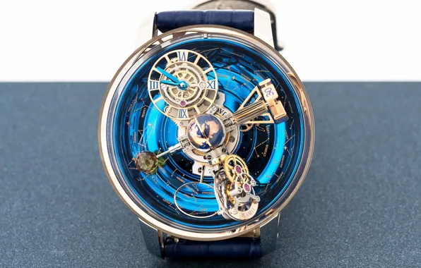 Picture gold, watch, constellation, luxury, Suite, Jacob & Co, Astronomia Sky