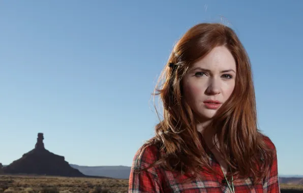 Look, redhead, Karen Gillan, Karen Gillan