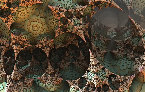 Circles, pattern, holes