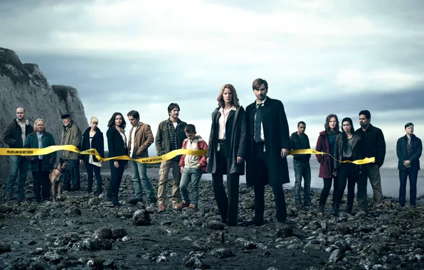 Picture the series, David Tennant, Anna Gunn, other, Gracepoint, Gracepoint