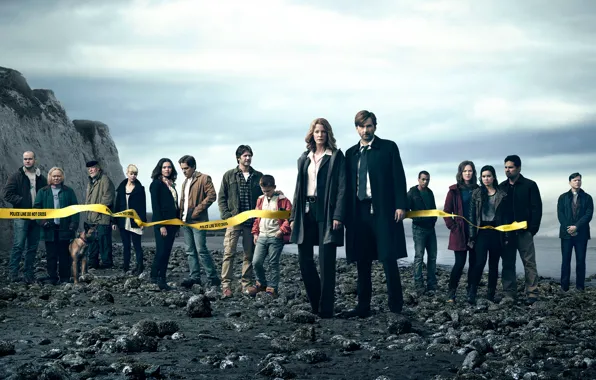 The series, David Tennant, Anna Gunn, other, Gracepoint, Gracepoint