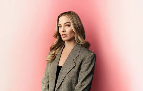 Girl, photo, hair, actress, blonde, beautiful, jacket, Margot Robbie