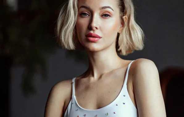 Portrait, blonde, Alina, Irina Martynova