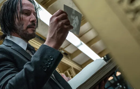 Photo, frame, costume, action, Keanu Reeves, Keanu Reeves, John Wick, John Wick: Chapter 3 - …