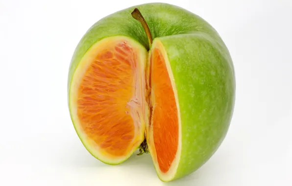 Picture rendering, apple, Apple, orange, orange, mixed fruit