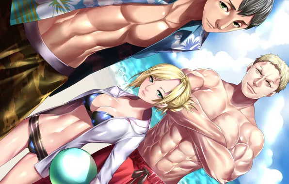 Beach, Attack Of The Titans, Shingeki No Kyojin, The titans