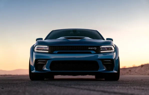 The evening, Dodge, Charger, Hellcat, SRT, Widebody, 2020