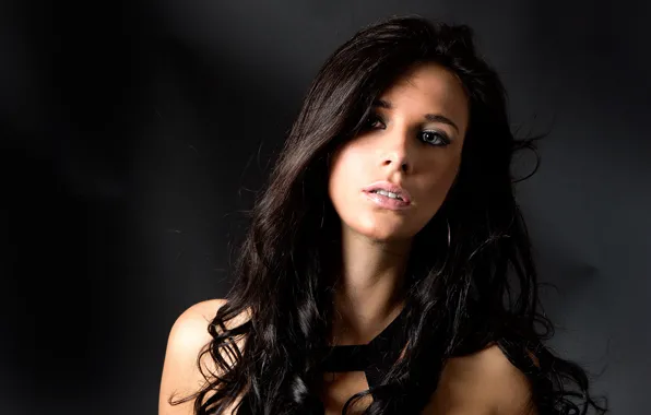 Look, background, portrait