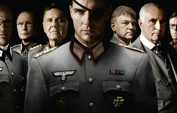 Picture Tom Cruise, The Wehrmacht, Colonel Stauffenberg, Operation Valkyrie