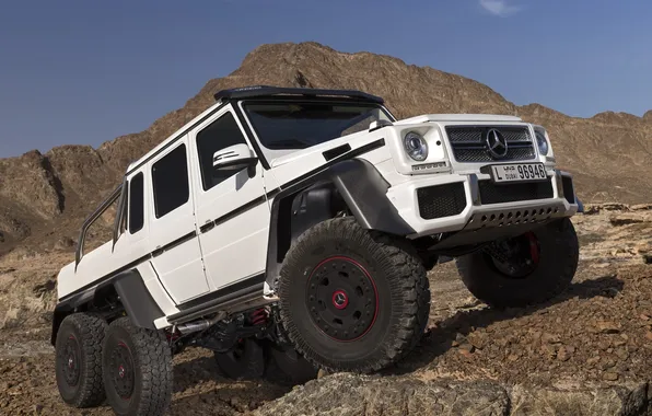 Mercedes, Biturbo, 6x6, G63 AMG