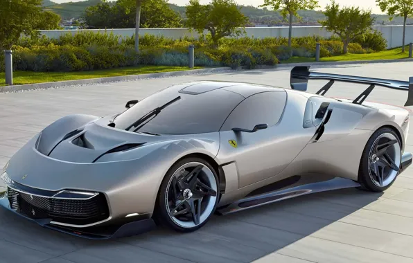 Picture design, Ferrari, Ferrari, sports car, exterior, 2023, streamlined shapes, Ferrari KC23