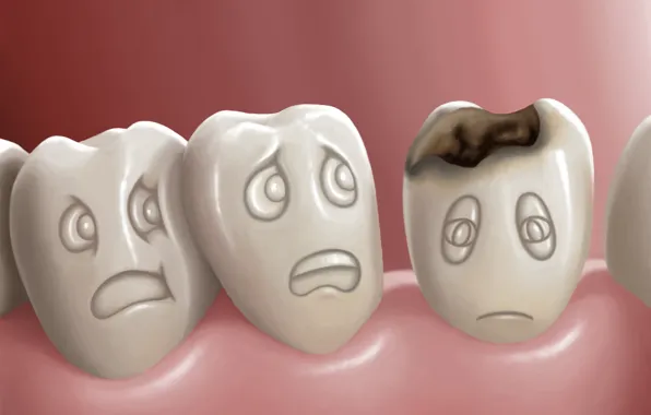 Teeth, health, tooth decay, mental
