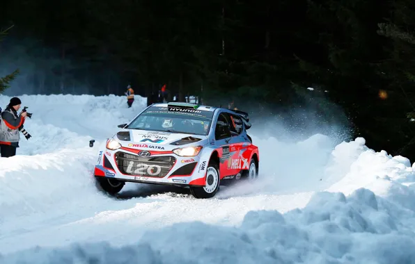 Hyundai, Sweden, WRC, Rally, i20, Paddon