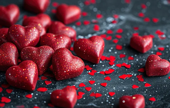 Love, background, romance, heart, hearts, red, love, happy
