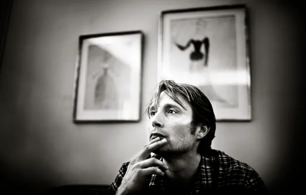 Picture look, Mads Mikkelsen, Photoshoot