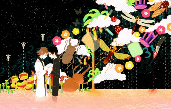 Insects, bugs, guys, Durarara, Durarara, Of Izaya Orihara, Shinra