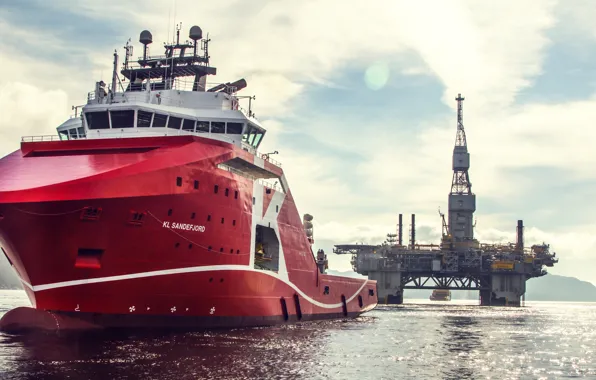 Sea, The ship, Nose, Tank, Ship, Vessel, AHTS, Offshore