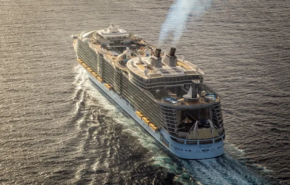 The ocean, liner, comfort, cruise ship