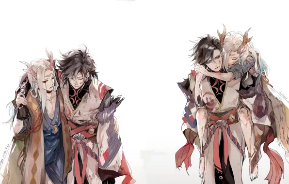 Fantasy, guys, Onmyouji, onmedia