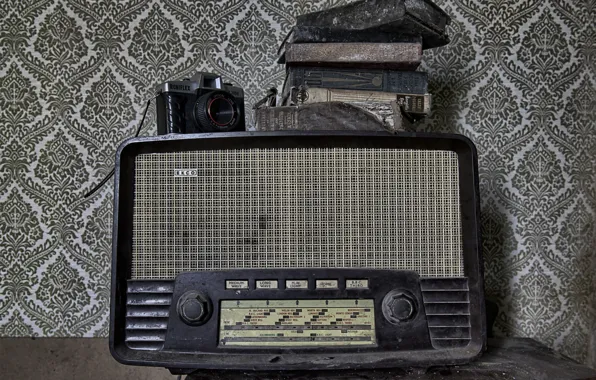 Picture radio, camera, receiver