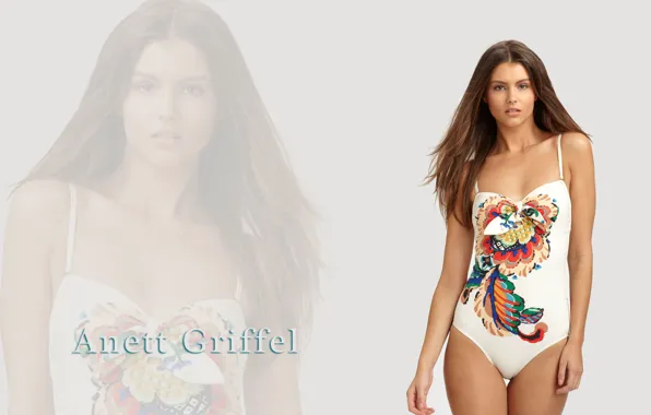 Swimsuit, model, girl, model, Anett Griffel