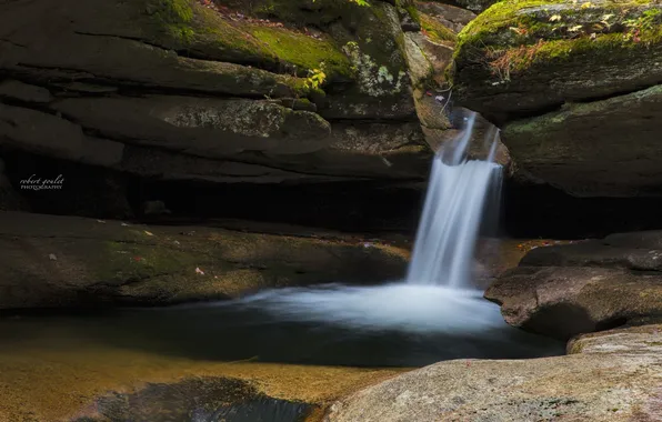Nature, river, waterfall