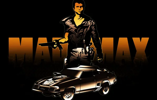 Picture Mel Gibson, Mad Max, Mad Max, Mel Gibson