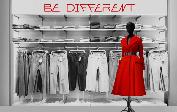 Style, dress, contrast, fashion, fashion, dress, mannequin, by Pyrus-acerba