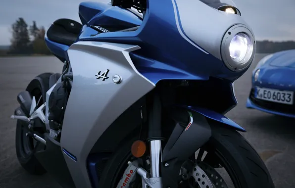 Close-up, MV Agusta, Superveloce, MV Agusta Superveloce Alpine