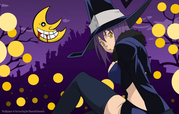 Picture hat, Anime, Soul Eater, Soul Eater, Blair