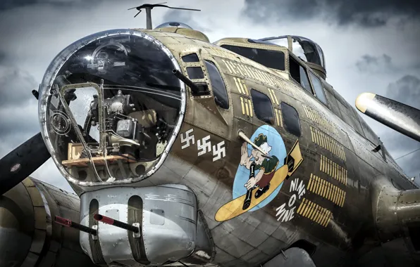 Weapons, the plane, B17
