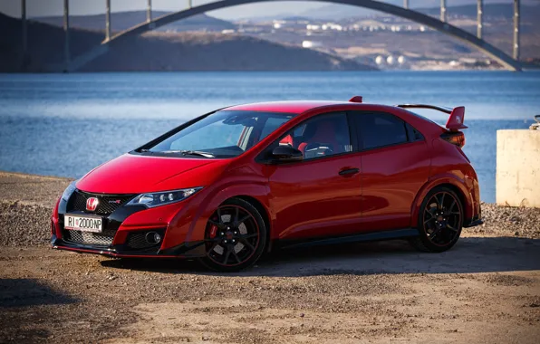 Picture Honda, bridge, Civic, Type-R, FK2