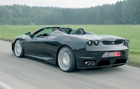 Black, speed, Ferrari