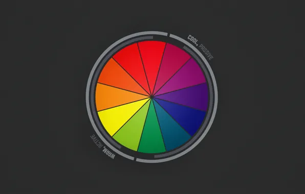 Picture color, round, color, the color wheel, circle, itten